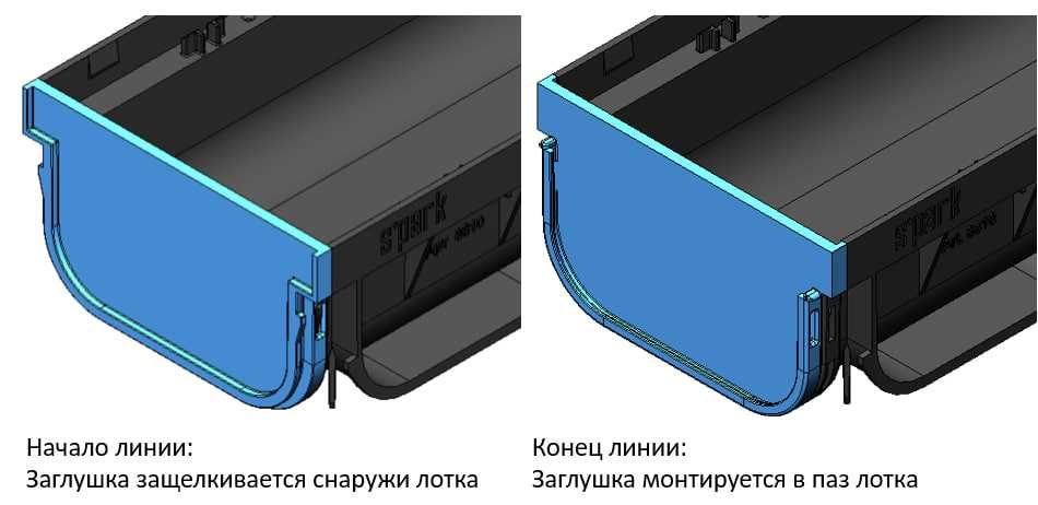 Лоток водоотводный , есть комплектация - загрушка ,патрубок,переходник