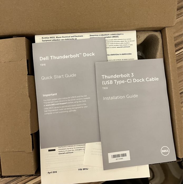 Док-станция Dell Thunderbolt 3 TB 16 240W