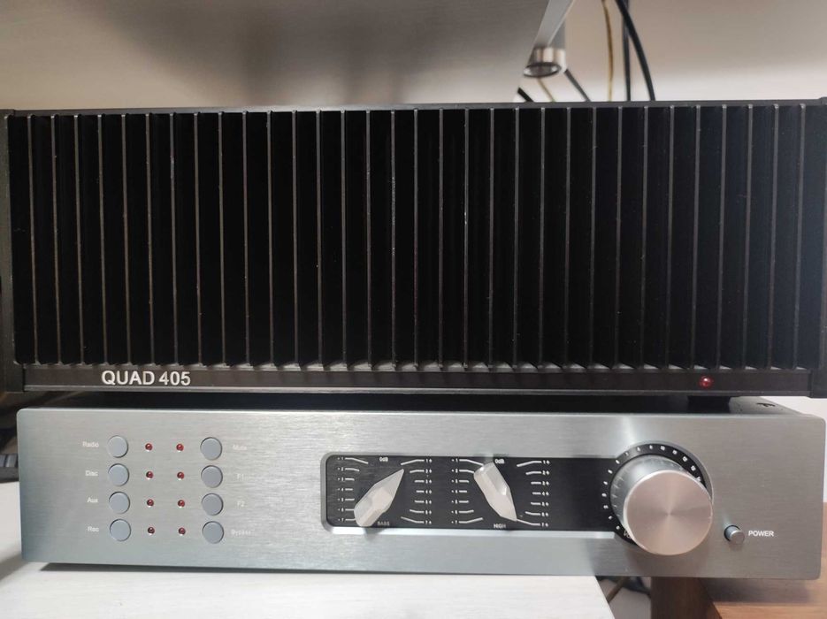 Мощник Quad 405 и предусилитель Quad 34