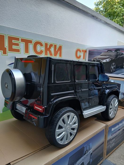 Нова!!Промоция!Акумулаторен джип Mercedes G500 с меки гуми,12v