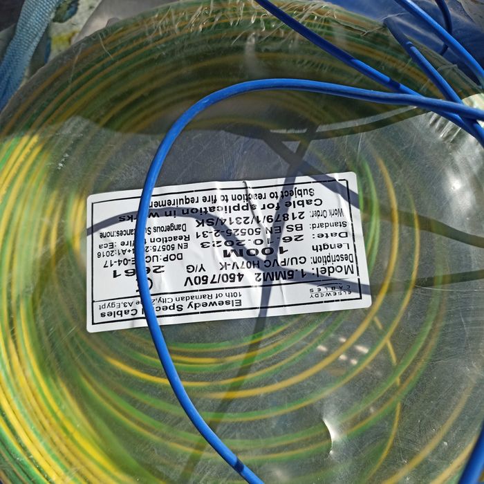 Construcți cablu electric