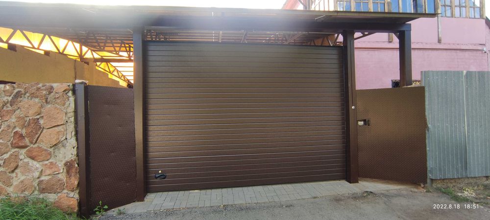 Ремонт монтаж ворота секционные гаражные бытовые промышленные откатные ...