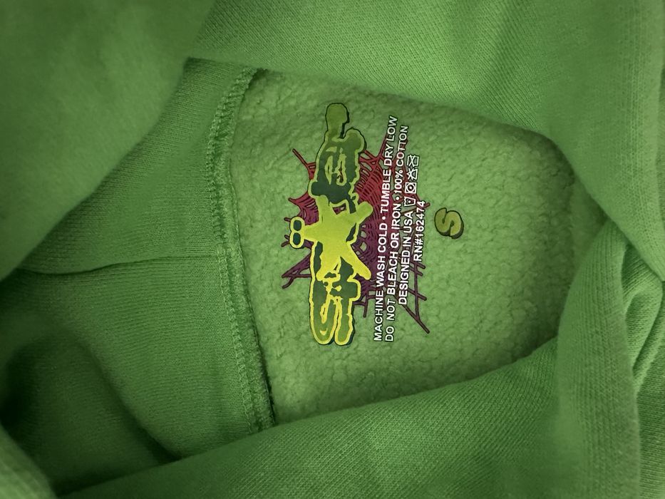Hoodie Spider / Sp5der verde (trapstar ,nike ,essentials)