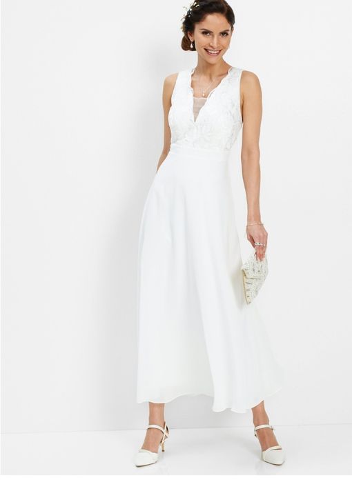 Rochie alba de ocazie