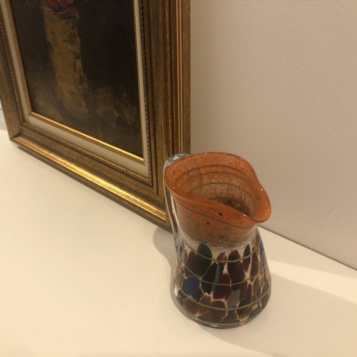 Canceu sticla suflata la teava