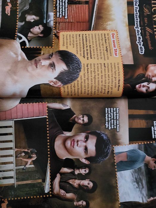 Revista Fantasy editie speciala New Moon Eclipsa Robert Pattinson.