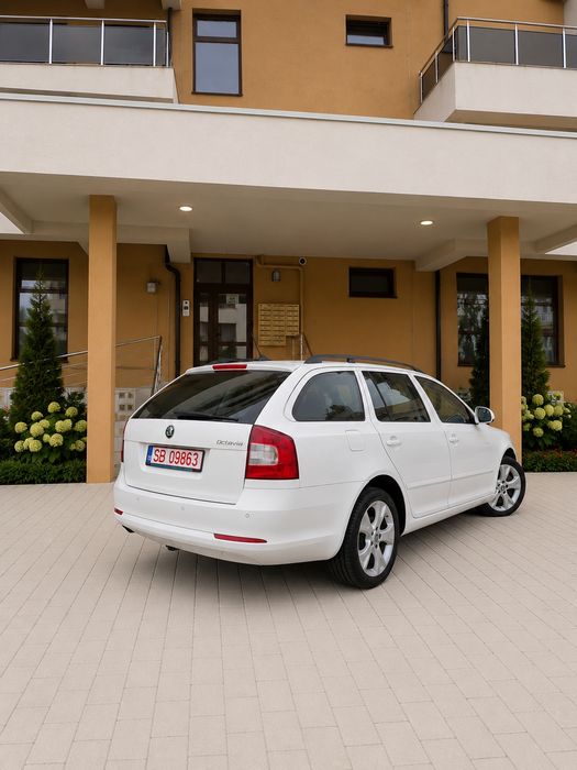 Skoda Octavia 2.0 Tdi 140 Cp Trapa Piele  Incalzire Scaune Fata-Spste Impecabila