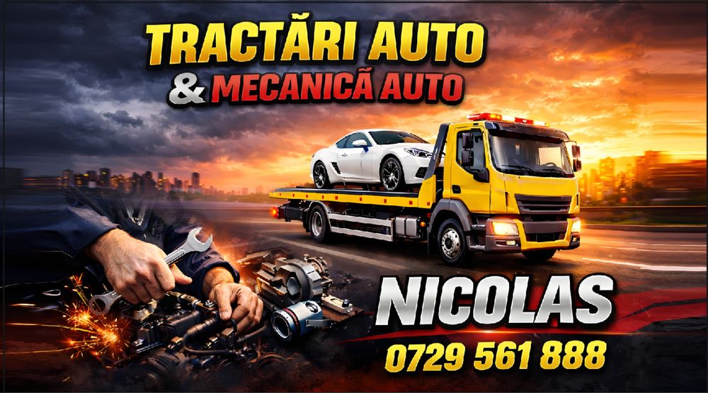 Tractari auto (non-stop)