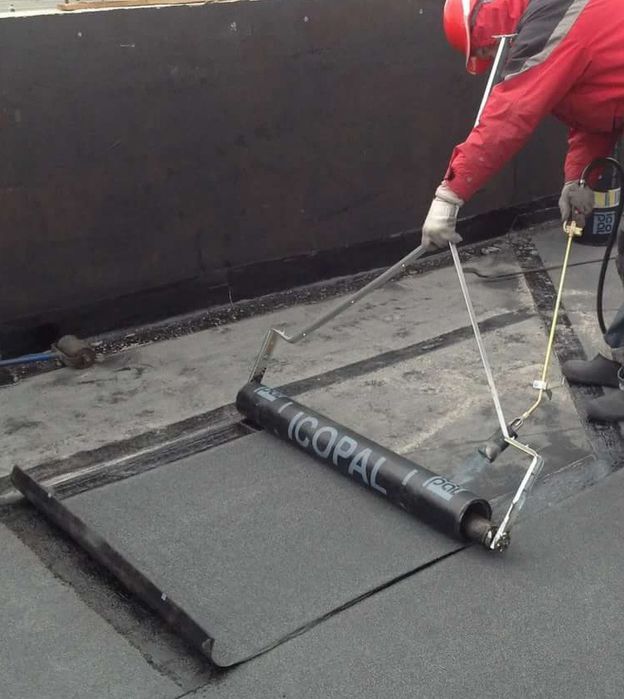 Ремонт кровли (Ризолин, Техноэласт)