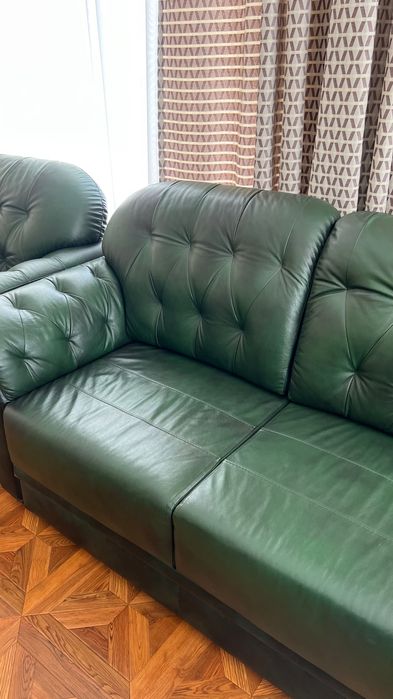 Кожаный диван 3+1+1