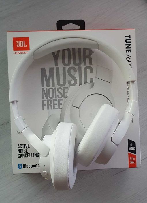 Bluetooth наушники JBL Tune 760NC, White