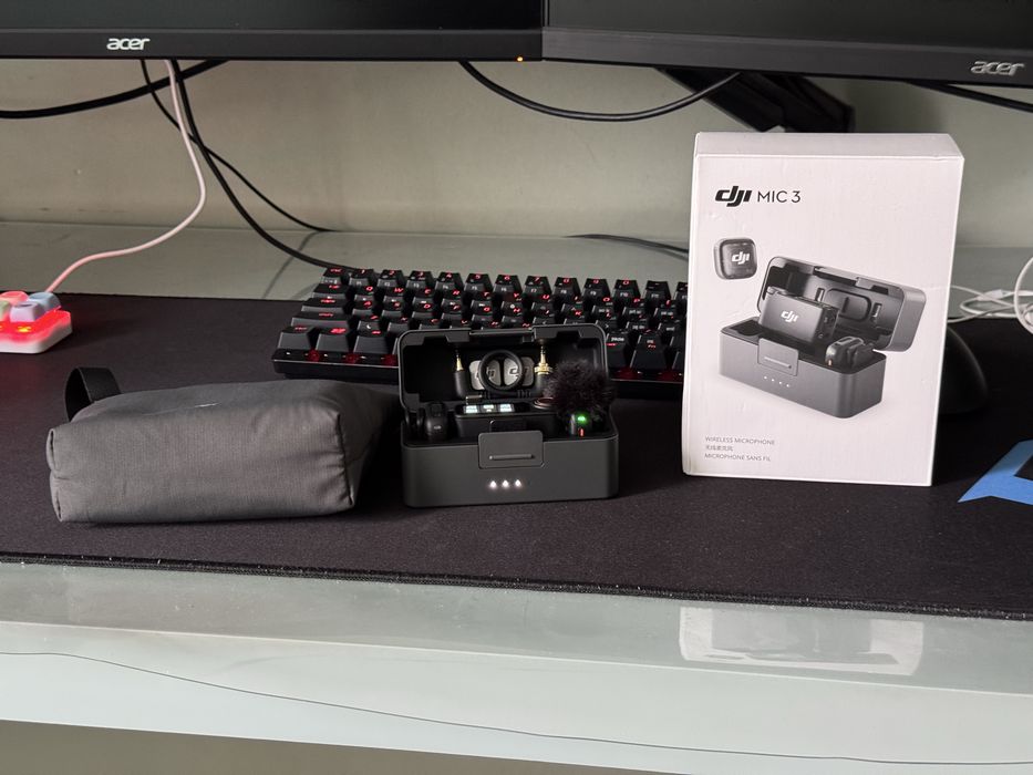 dji mic 3 2 person