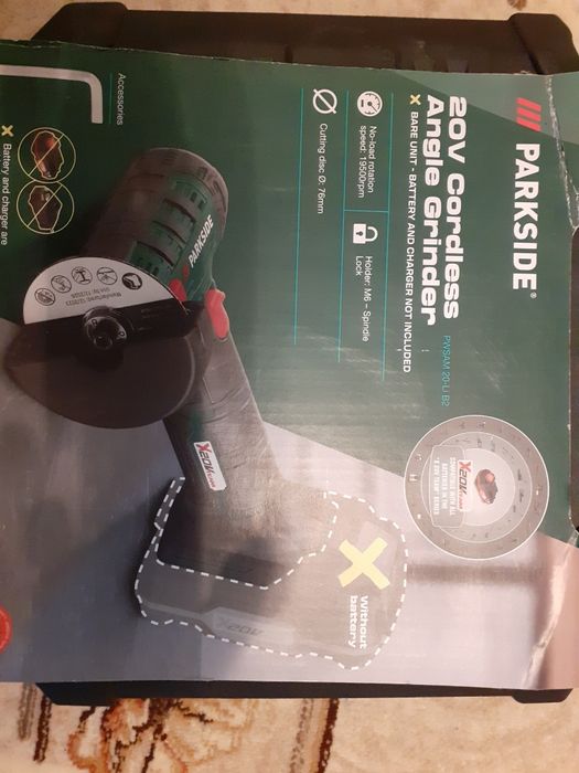 Flex mic parkside 20v