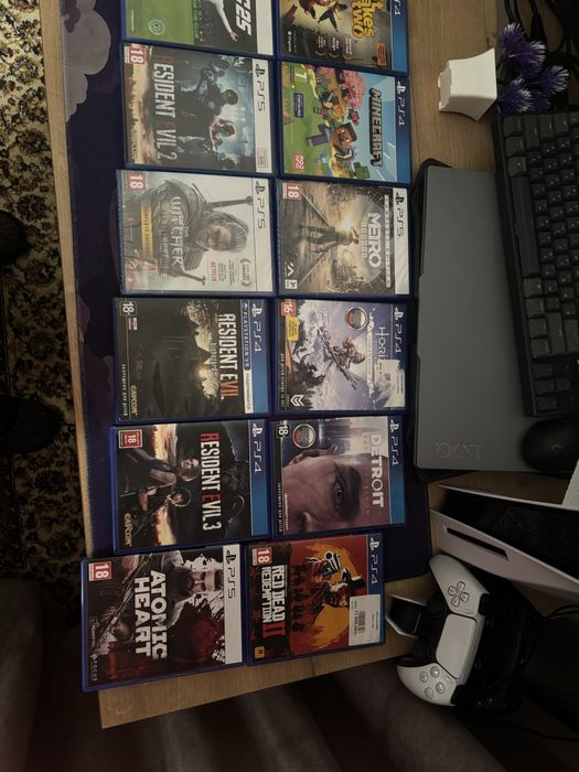 Диски на PS4/PS5