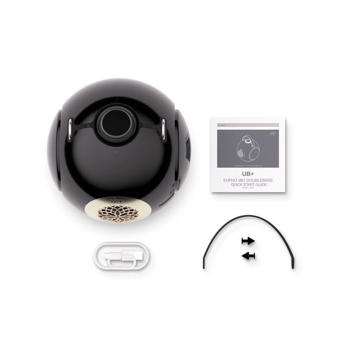 UB+ DB1 Doublebass – Дизайнерска Hi-Fi тонколона със стойка (White)