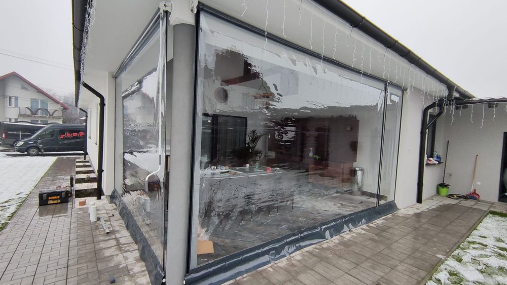 Sisteme de Închidere cu folie PVC. Rulou casetat, simplu, bride.