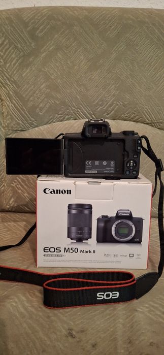 Canon eos m50 mark ii ef-m18-150.
