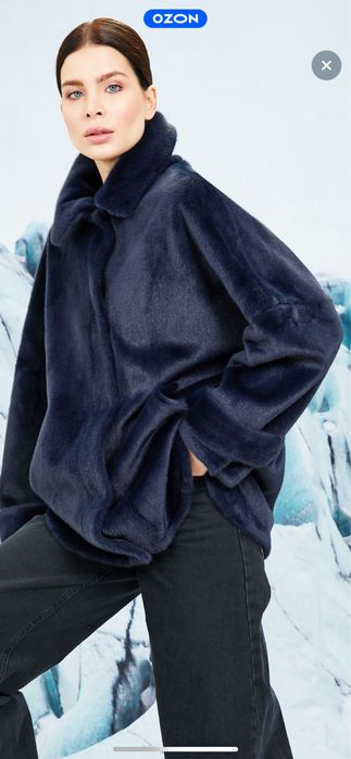 Эко шуба, пальто двустороннее