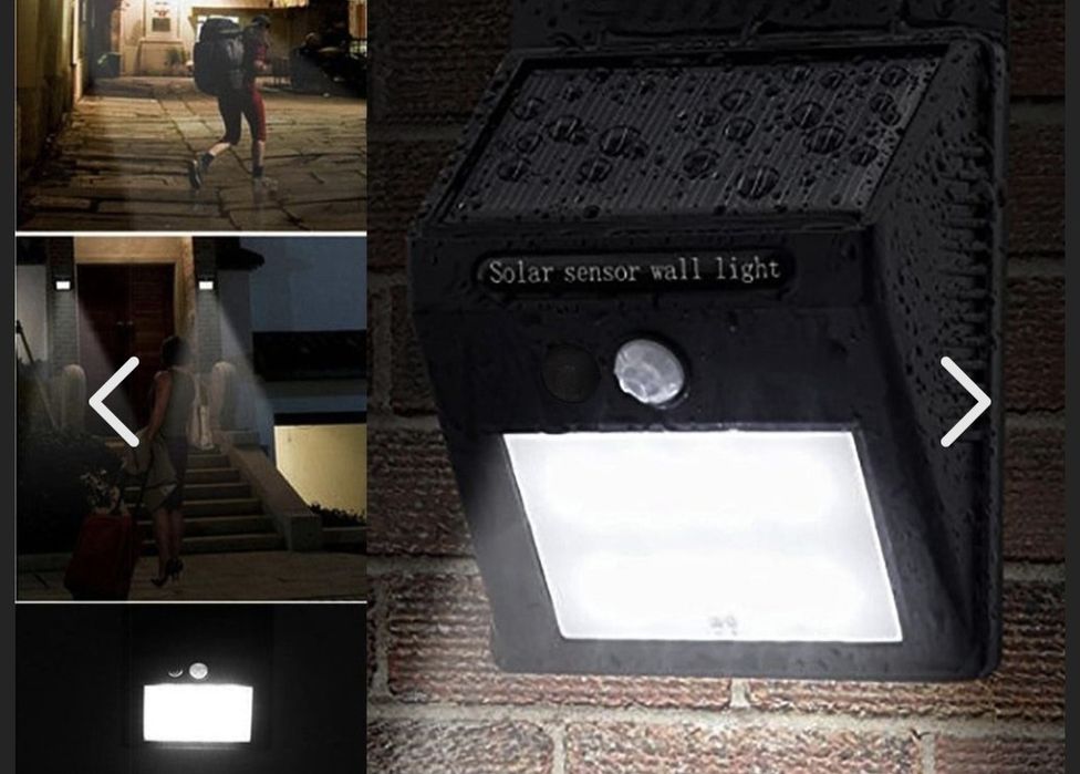 Соларна Лед лампа