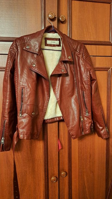 Шуба ва кожаная куртка