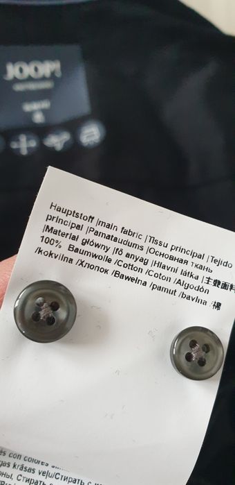 JOOP! Slim Fit  Knitted Shirt / 40/ 15 3/4/ M НОВО ОРИГИНАЛ Мъжка Риза