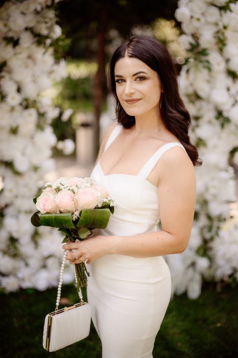 Rochie scurta de mireasă