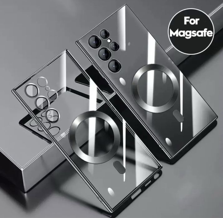 Samsung S22/S23/S24/S25/S26 PLUS ULTRA Husa Magsafe Folie Silicon