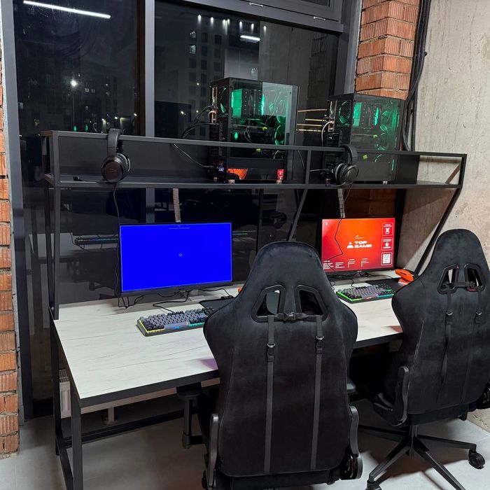 Изготавливаем компьютерные столы. Лофт