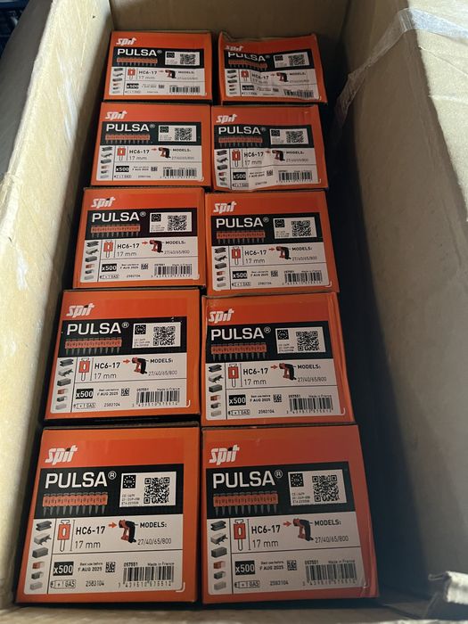 Cuie spit pulsa cu gaz 15,17,20,22,25,32,40 mm