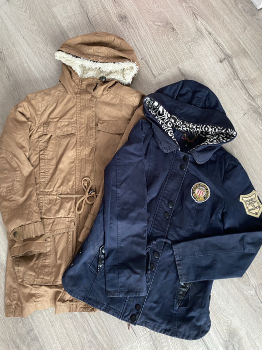 Новая парка, ветровка, пальто 3 позиции размер 42 (С) 10000