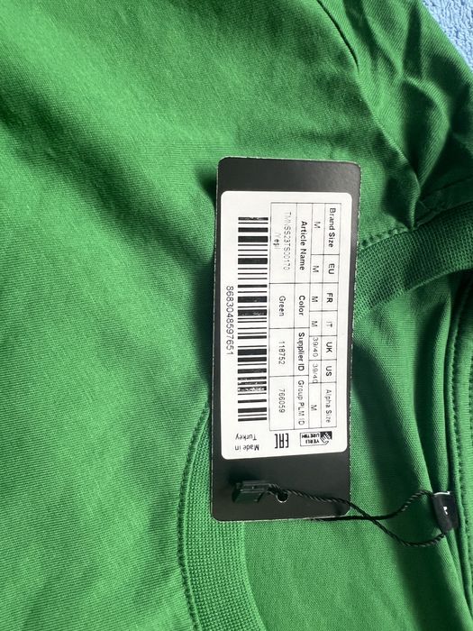 Tricou cu maneca scurta verde cu model-barbati