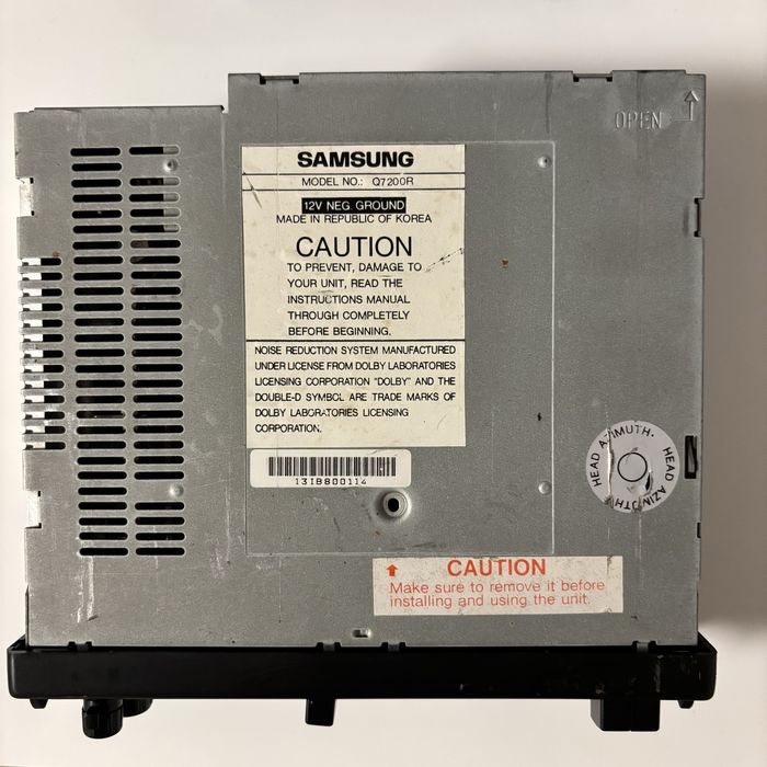 Radio-casetofon auto Samsung retro vintage audio