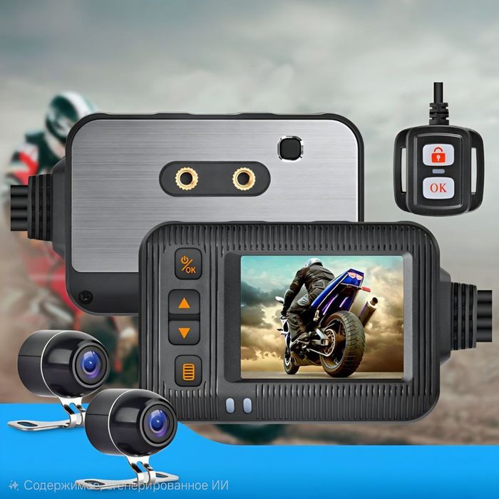 Видео регистратор Full HD на мотоцыкл ,скутер, велоскутер