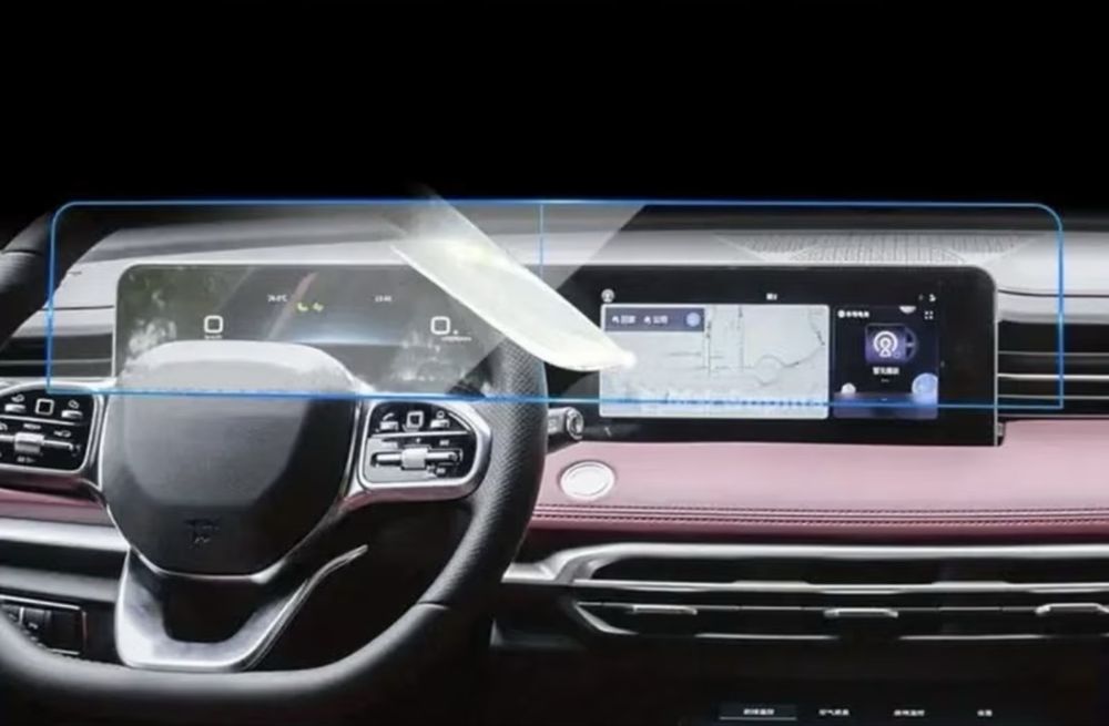 jetour x70 plus защитное стекло на диспплей