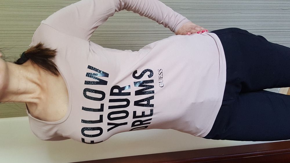 Tricouri originale Guess, noi, mar. S,