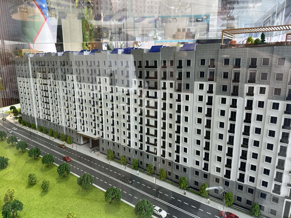 Квартира сотилади! ЖК Honabod Avenue (кадастр бор) 70,5 кв Каробка