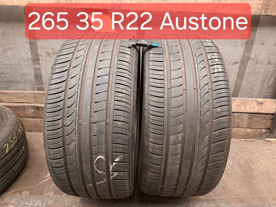 2 anvelope 265/35 R22 Austone profil 6.7mm