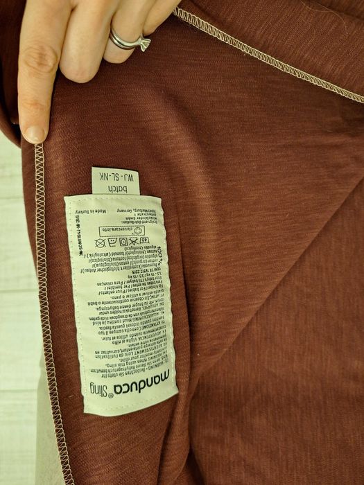 Manduca sling wrap elastic