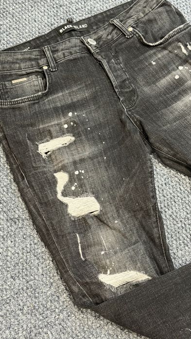 Black Island Capsule черни дънки