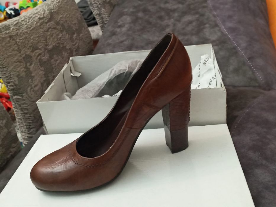 Туфли кожанные осень- весна