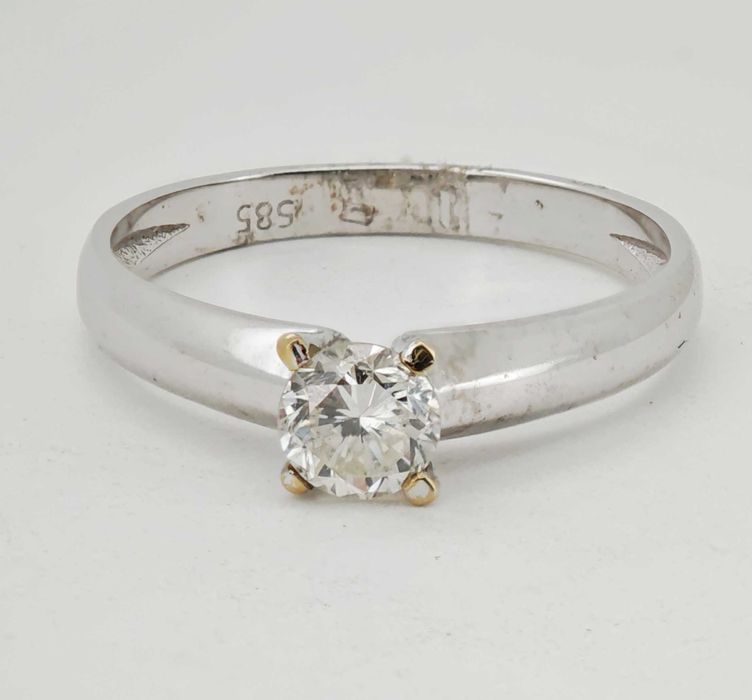 Inel 14k diamant natural 0.56ct