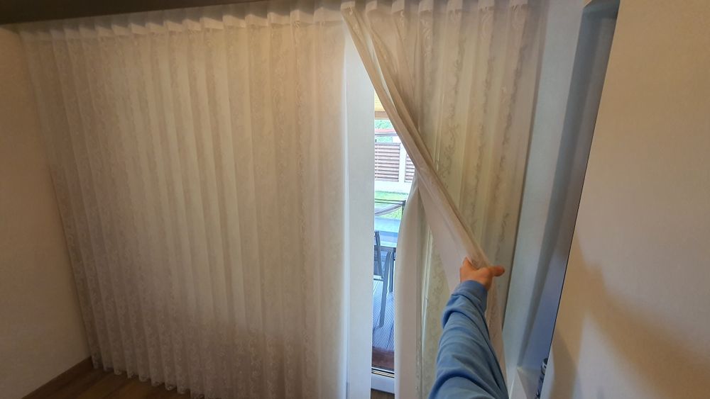 Jaluzele verticale 2 in 1 perdea draperie galerie Kika XXXLutz