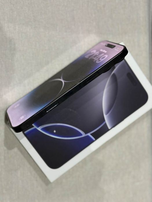 Iphone 16 pro max black titanium 256gb