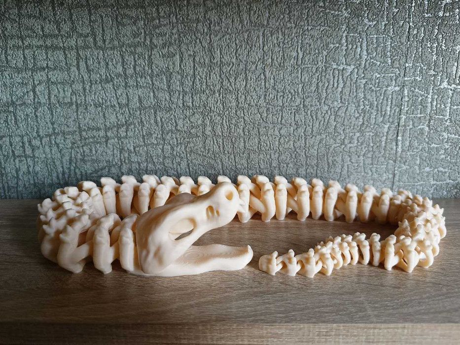 Декоративный Игрушка Скелет змеи