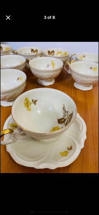 set de cafea din portelan marca Schwarzenhammer Bavaria