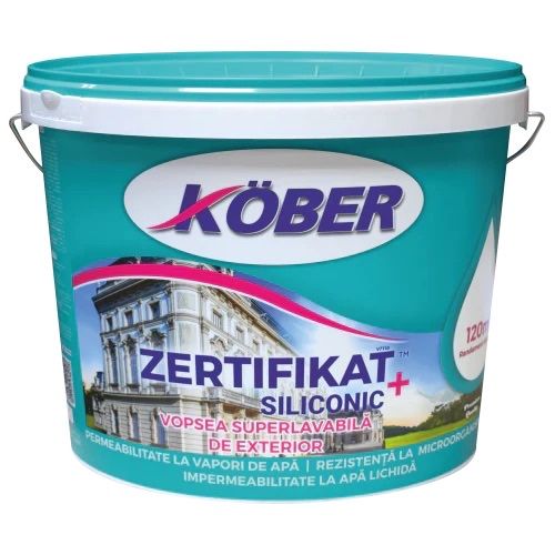 vopsea lavabila kober zertificat de exterior si interior