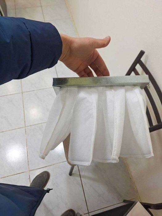 G4 tozalash klassdagi yacheyka-cho'ntakli havo filtri 592x287x250/4