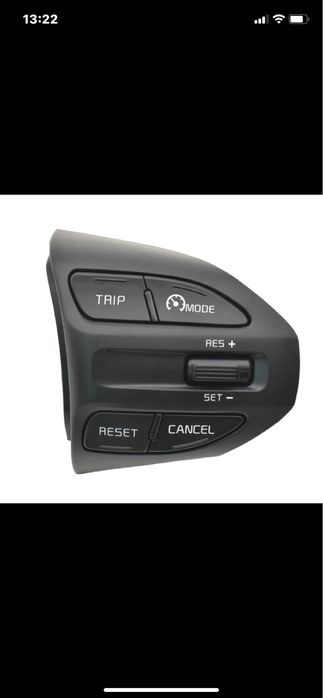 Круиз контроль кнопки руля на Киа Рио X-Line