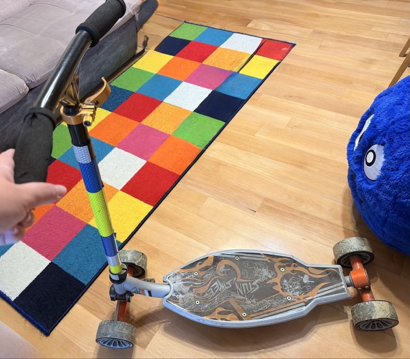 Trotineta Freestyle Oxelo cu 4 roti