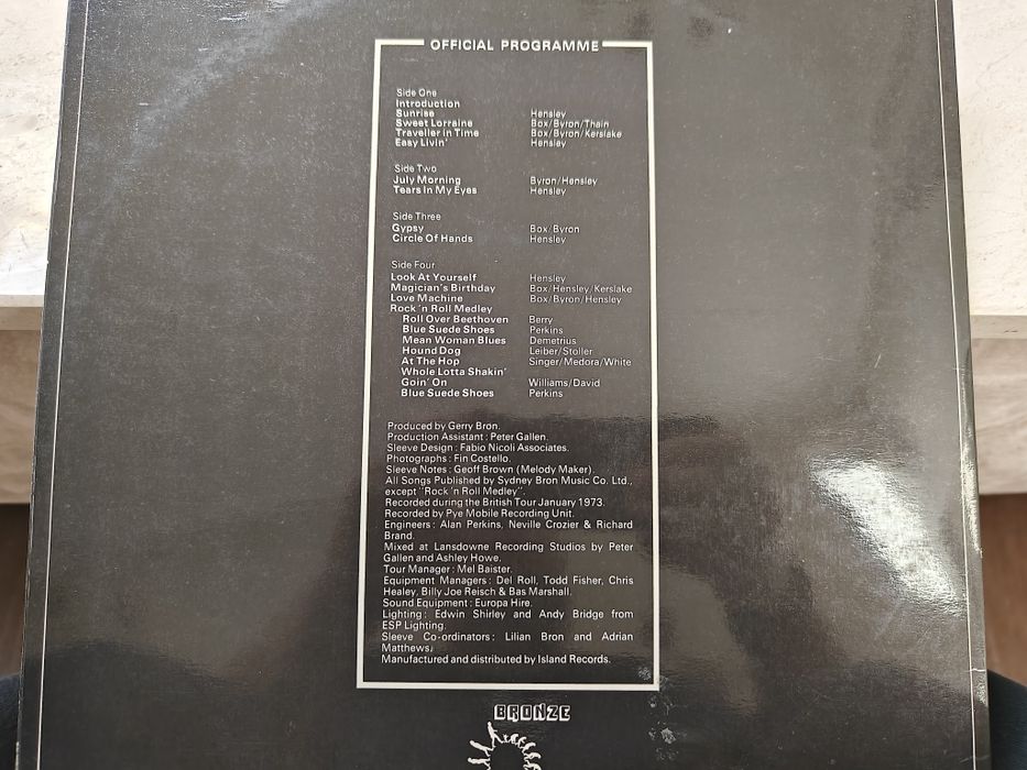 Discuri vinyl rock de colecție